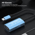 Vikye 4K 60Hz USB - C Docking Stations, USB C Converter Compatible with AR Glasses for Steam Deck Smartphones