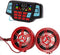 Motorcycle Audio Bluetooth Handfree System, FM Radio Stereo, Amplifier Speaker for UTV, ATV, USB Audio