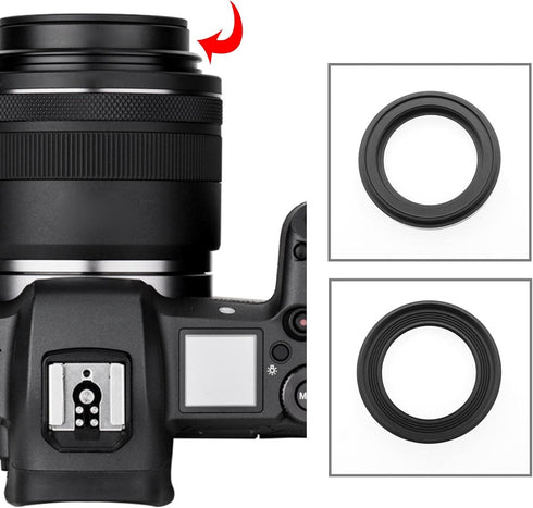 EW-52 Lens Hood Compatible with Canon RF 35mm F1.8 STM Lens, Photography Accessories Lens Shade