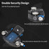 Nitze Aluminum Capture Clip, Camera Clip Backpack Mount with Anti-Off Lock and 4-Side Mountable Arca Quick Release