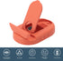 generic Bone Conduction Sleep Speaker White Noise BT Playback Aid Music with Timed Shutdown Desktop Stand (Orange)