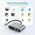 USB C Gigabit Ethernet Adapter with 60W Charging Port, 1000 Mbps Ethernet to Type C for MacBook Pro, iPad Air