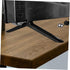HOLIDYOYO Universal TV Stand Base for Tabletop Mount Adjustable Metal TV Legs Replacement with Screws Sturdy Support