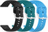 3 Pack Replacement Bands for Cubitt Jr Smart Watch, Soft Silicone Adjustable Sport Strap for Kids and Teens