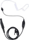 UV9R Ptt Mic Earpiece - Two Way Radio Headset with Acoustic Tube for Baofeng Walkie Talkie, UV 9R Pro Plus