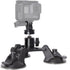 fantaseal Triple Cup DSLR Camera Suction Mount Compatible with Nikon Canon Sony DSLR/Camcorder + GoPro Hero Sony Garmin