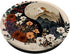 Boho Chic Yin Yang Symbol Floral Forest Nature Mountain Zen PopSockets Standard PopGrip