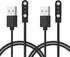 Meliya 2-Pack Compatible for Bark Smart Watch Charger, Replacement Magnetic USB Charging Cable