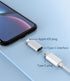 zoyuzan 3Pack USB C Female to Lightning Male Adapter for iPhone 12/11/8/X/XR/XS/SE/7Plus/Pro Max, Charging Support