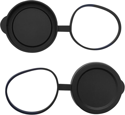 Generic 50mm Binocular/Monocular Objective Lens Caps Internal Diameter 59.4-60.9mm Rubber Cover Set Black