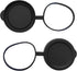 Generic 50mm Binocular/Monocular Objective Lens Caps Internal Diameter 59.4-60.9mm Rubber Cover Set Black