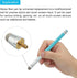 MECCANIXITY 8pcs 6mm Stylus Pen Fiber Fine Tips Universal Replacement for Capacitive Touch Screen Devices