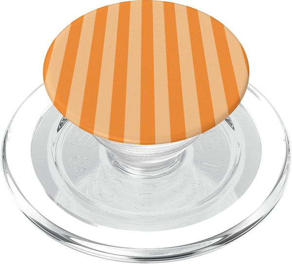 PopSockets Phone Grip - Orange Stripe PopGrip for MagSafe