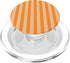 PopSockets Phone Grip - Orange Stripe PopGrip for MagSafe
