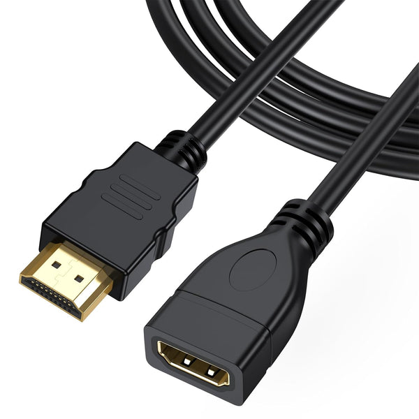 HDMI Extender Cable 5FT, 4K HDMI Extension Cable Male to Female Adapter