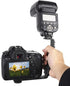 L-Shape Flash Bracket with Dual Flash Cold Shoe Mount, Versatile for Camcorder, Microphone, DSLR