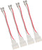 RED WOLF Speaker Wiring Harness Connector, Compatible with Honda 1986-2013 Civic Accord, 4 PCS