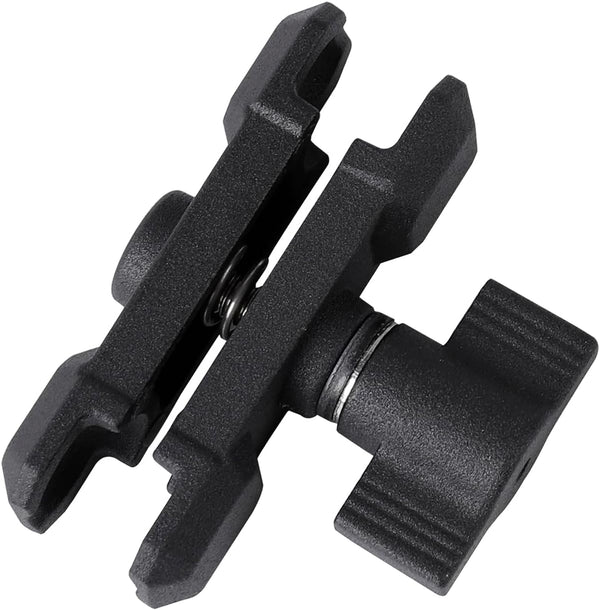 Double Socket Arm (2.4" Length) for 17mm Ball Head Adapter, Compatible with 17mm Ball Car Phone Holder