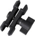 Double Socket Arm (2.4" Length) for 17mm Ball Head Adapter, Compatible with 17mm Ball Car Phone Holder