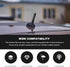 Gdnecad 1.37 Inch 3.5 CM) Car Short Antenna, Mini Aluminum Alloy Car Aerial Antennas for AM/FM Radio Reception, Stubby