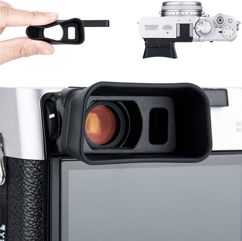 Soft Silicon Camera Viewfinder Eyecup Eyepiece Eyeshade for Fujifilm Fuji X100VI &
