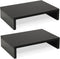 TEAMIX Wood Monitor Stand Riser-2 Pack, 2 Tier Adjustable Monitor Stand Dual
