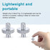 LANXIRE 1/4" 1/4" 2 Packs Male to Male Threaded Tripod Screw Adapter, Double Head Stud Mounting Thread Converter
