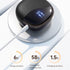 Open Ear Gaming Headphones, Air Conduction HiFi IPX5 Noise Cancelling Wireless Bluetooth Earbuds with Mic for