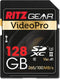 Ritz Gear 128GB High-Speed SDXC UHS-II Card, C10, U3, V60 for DSLR and Cinema-Quality Video Cameras