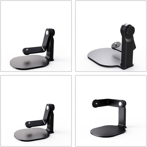 jiahesuw 360Rotating Projector Stand, and Tilt Adjustable Desktop Projector Holder for Indoor/Outdoor Video Project