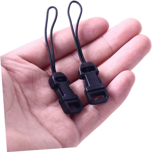 CALLARON 8pcs Camera Buckle Hitch Adapter Design Anchor Links Easy Release Camera Strap Designs Quick Release Camera Buckle Clip Adapter for Strap Quick Release Buckle Strap Clip Slr Black