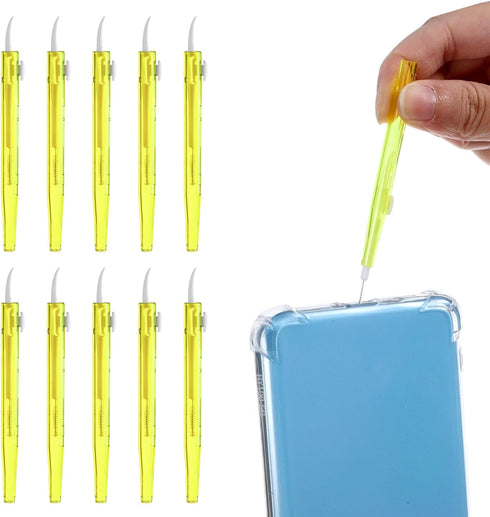 Qulkws 10 Pcs Phone Charge Port Cleaning Tool Kit Anti-Clogging Mini Brushes Cleaner