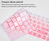 Keyboard Cover for HP Stream 14 inch 14-ds/dg Series, Skin-Gradual Pink for 14-DS0013DX DS0023DX