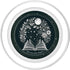 Just One More Chapter Floral Book Moon Lover Reading PopSockets MagSafe Grip for iPhone