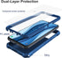 Ailiber TCL 40 XE Phone Case with Screen Protector, 2 Layer Structure Protection, Blue