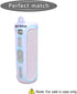 LTGEM Silicone Carrying Travel Case for JBL FLIP 5 Waterproof Portable Speaker with Extra Carabiner - White