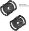 Anti-Lost Button Holder Keeper for Cameras, Lens Cap Buckle for Canon Nikon Sony Pentax Sigma DSLR/SLR/Evil (43x52x55mm)