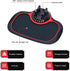 Cuymoap Multifunction Car Anti-slip Mat, Storage Pad & Rotatable Phone Holder & Parking Number Plate, Large Organizer