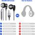 USB Headphone for PC Laptop Wired Earbuds, Computer Headset with Microphone Volume Control Mute Button, Lightweight