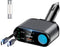 OHLPRO 5 in 1 Retractable Car Charger, 168W USB C Adapter with Dual USB Ports for Phone and iPad
