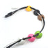 ROK Hardware 6 Pack Multipurpose Silicone Cable Clip Grip - Multicolor Green, Brown, White, Black, Pink, Orange