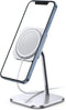 Lamicall Phone Stand for MagSafe Charger - 360 Rotation Adjustable Aluminum Charging Holder Dock for Desk, Compatible