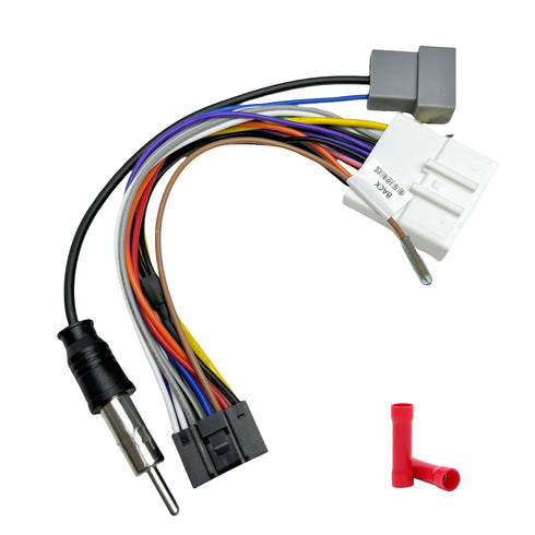 Aftermarket Radio Wiring Adapter Compatible with Nissan 2007-2013/Subaru 2008-2013, 16Pin Android Car