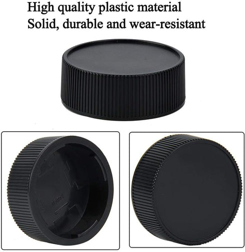 Rear Lens Cover for M M6/7/8 LM Camera, Protective Plastic Lens, Scratch Proof, Dustproof, Shock-Absorbent (5 Packs)