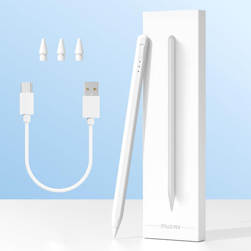 Uogic Stylus Pen for iPad - Fast Charging, Magnetic, Palm Rejection, Rechargeable iPad Stylus Pencil