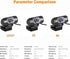 YOUPECK 1080P HD Webcam with Microphone, Noise Cancellation, Privacy Cover, Wide-Angle Lens, Auto Light Correction