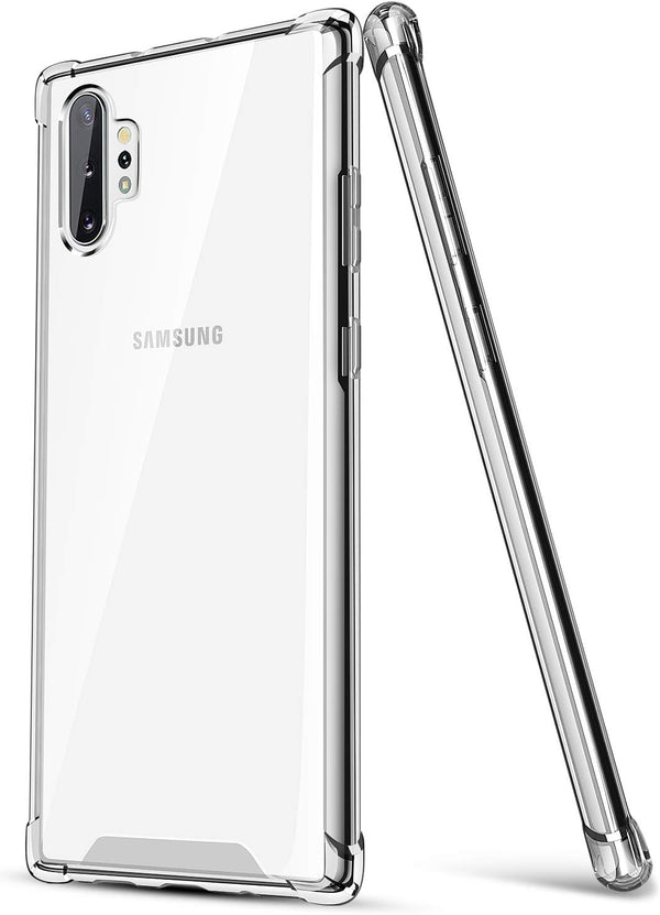 Salawat Galaxy Note 10+ Clear Gradient Case - Slim, Scratch-Resistant, Shockproof TPU Bumper for 6.8inch