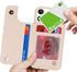 iCoverCase iPhone 12 Mini Wallet Case with Card Holder, RFID Blocking PU Leather Protective Case for 5.4 Inch iPhone 12