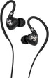 JLab Fit 2.0 Bluetooth Enabled Wireless Sports Earbuds, Bluetooth 4.1, 10mm Titanium Drivers, IP55 Sweatproof, Black