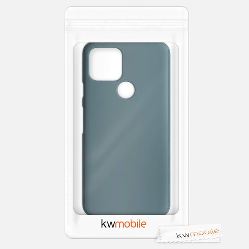 kwmobile Case for Google Pixel 5 - Soft Slim Protective TPU Silicone Cover in Arctic Night